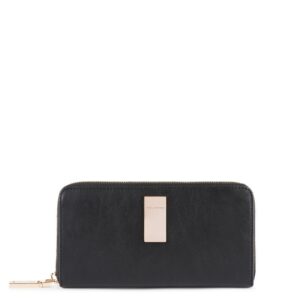 Portafoglio piquadro donna a quattro soffietti con zip