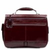 Cartella 2 soffietti 2 tasche frontali piquadro blue square