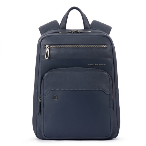 Zaino piquadro in pelle con porta ipad 12,9  linea martin