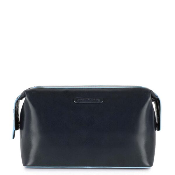 Beauty piquadro in pelle blue square