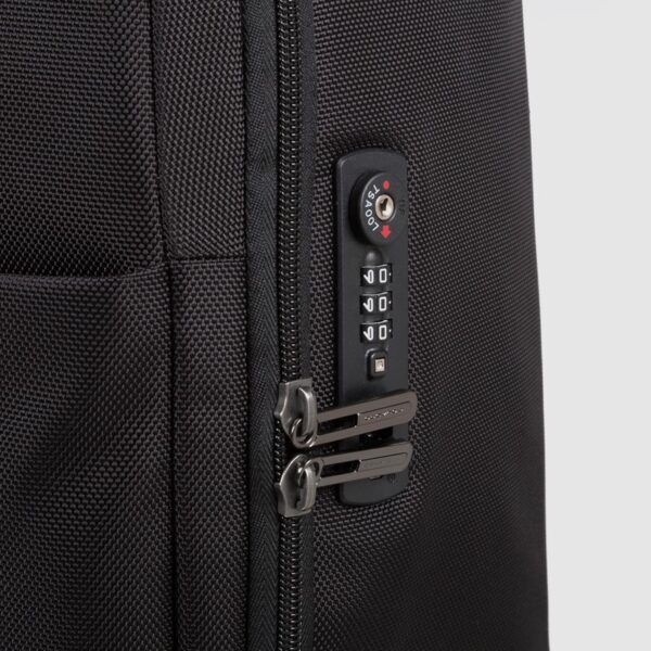 Trolley cabina piquadro 4 ruote in tessuto brief2