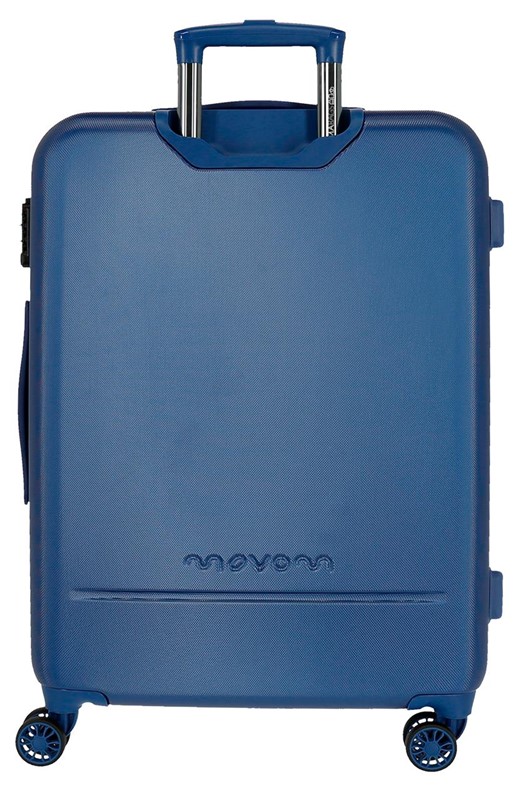 Trolley medio joumma bags abs 68 cm 4r. movom galaxy marino