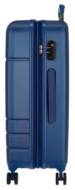 Trolley medio joumma bags abs 68 cm 4r. movom galaxy marino