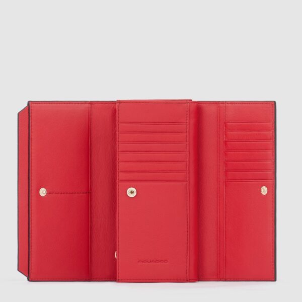 Portafoglio donna piquadro con porta monete circle