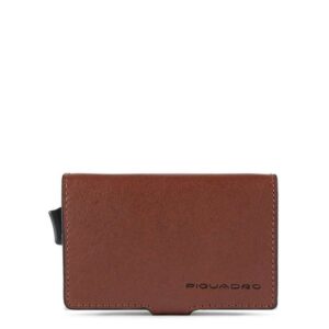 Compact wallet piquadro black square
