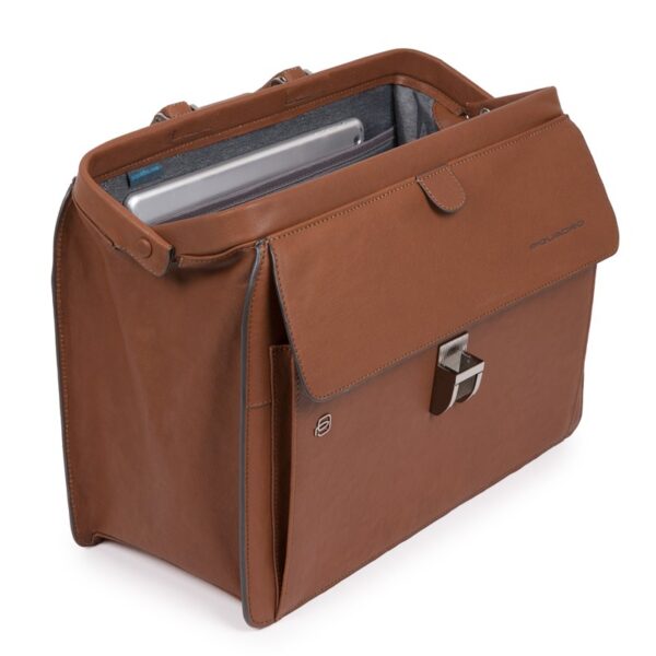Cartella medico piquadro black square