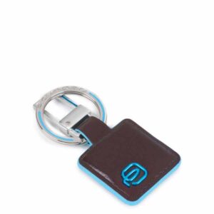 Portachiavi piquadro con inserto in pelle