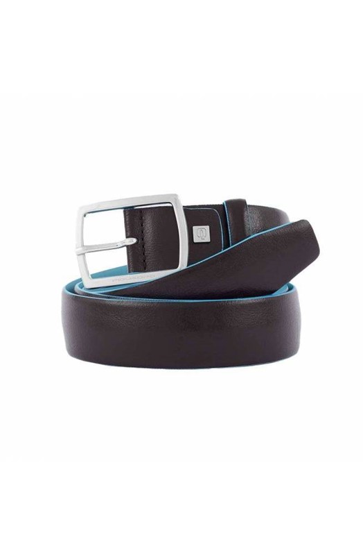Cintura uomo piquadro con fibbia ad ardiglione (cu5920b2/mo)