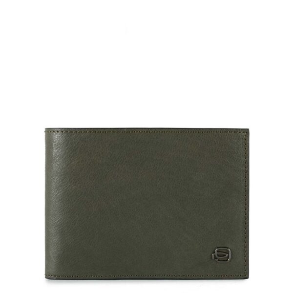 Portafoglio piquadro con porta documenti e rfid black square