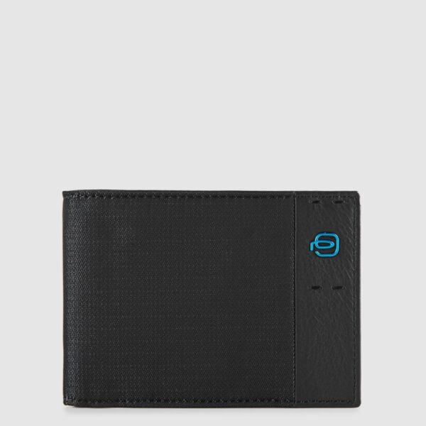 Portafoglio uomo piquadro con portamonete chevron