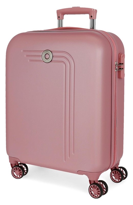 Trolley abs 55 cm 4r movom riga rosa