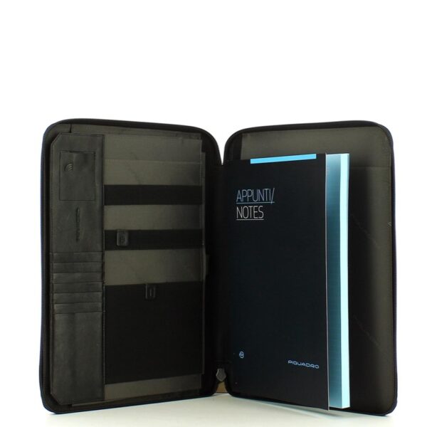 Portablocco piquadro in tessuto riciclato stationery