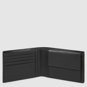 Portafoglio uomo piquadro con portamonete chevron
