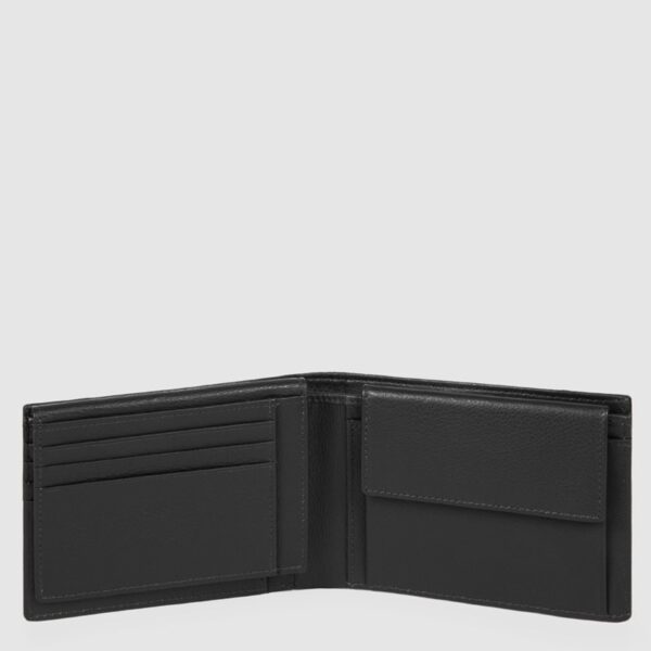 Portafoglio uomo piquadro 2 scomparti per banconote pulse