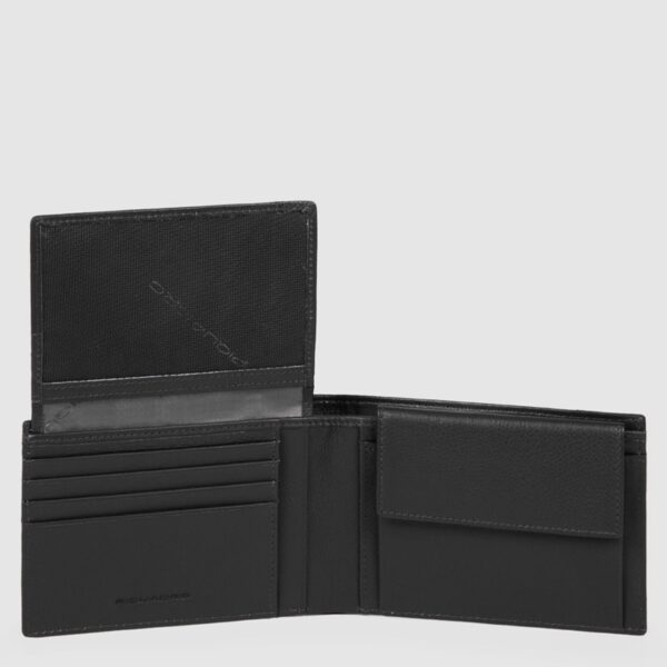 Portafoglio uomo piquadro 2 scomparti per banconote pulse