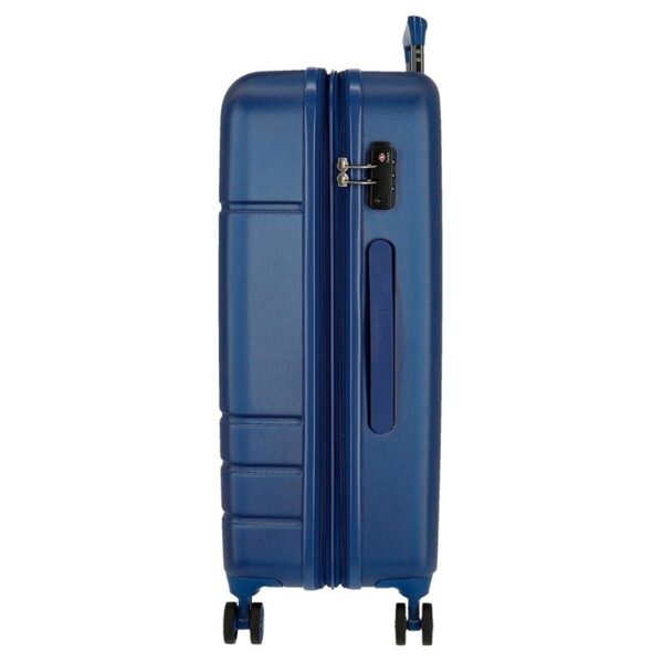 Valigia abs 75 cm 4r movom galaxy blu