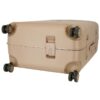 Valigia abs 66 cm 4r c/exp wood champagne