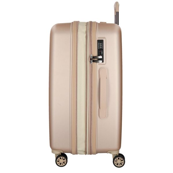 Trolley joumma bags abs 65 cm 4 r. wood champagne