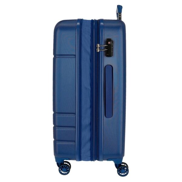 Valigia abs 75 cm 4r movom galaxy blu