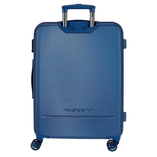 Valigia abs 75 cm 4r movom galaxy blu