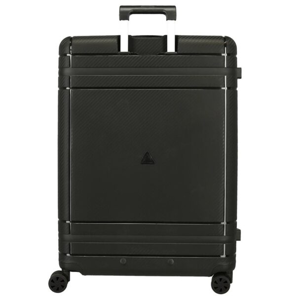 Valigia abs 66 cm 4r c/exp wood nero