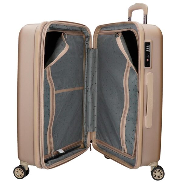 Trolley joumma bags abs 65 cm 4 r. wood champagne