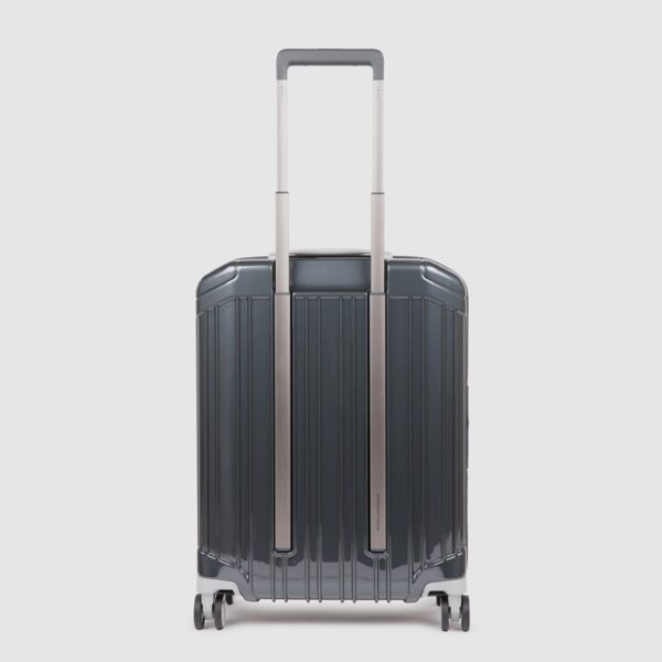 Trolley piquadro rigido ultra slim a quattro ruote
