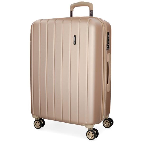 Trolley joumma bags abs 65 cm 4 r. wood champagne