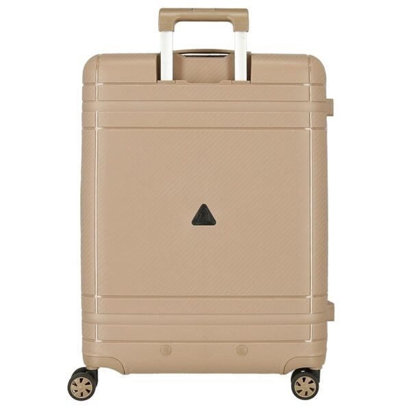 Valigia abs 66 cm 4r c/exp wood champagne