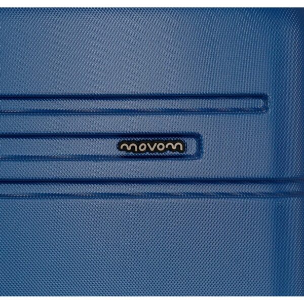 Valigia abs 75 cm 4r movom galaxy blu