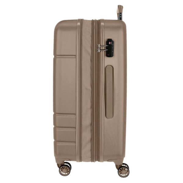 Valigia abs 75 cm 4r movom galaxy champagne