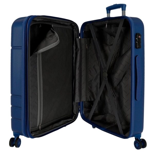Valigia abs 75 cm 4r movom galaxy blu