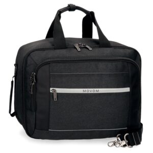 Bolsa de viaje movom trimmed negro