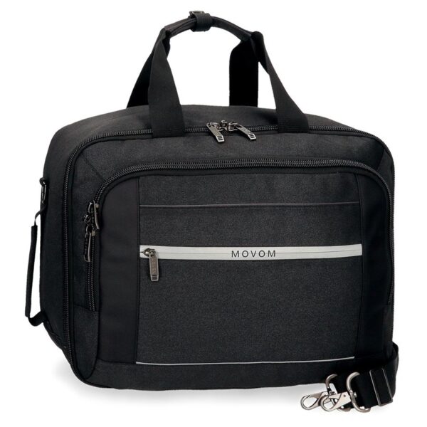Bolsa de viaje movom trimmed negro