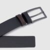 Cintura uomo piquadro con fibbia ad ardiglione