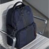 Zaino piquadro iconico all-tech in pelle e tessuto bagmotic