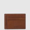 Bustina piquadro porta carte credito tascabile black square