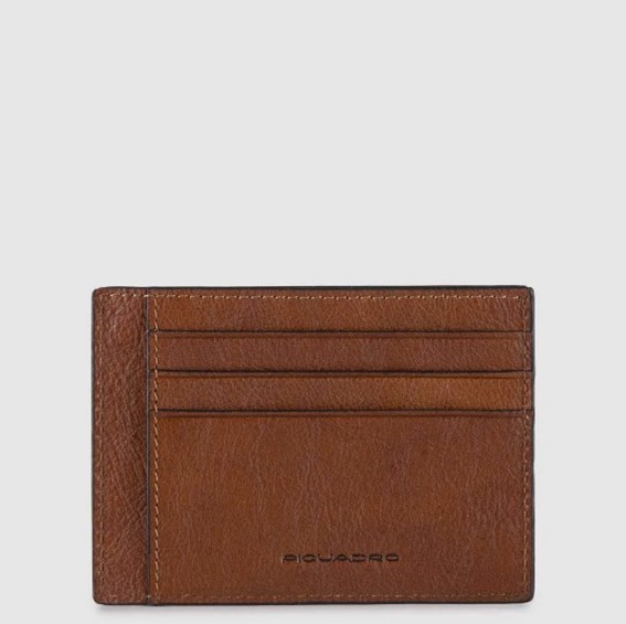 Bustina piquadro porta carte credito tascabile black square