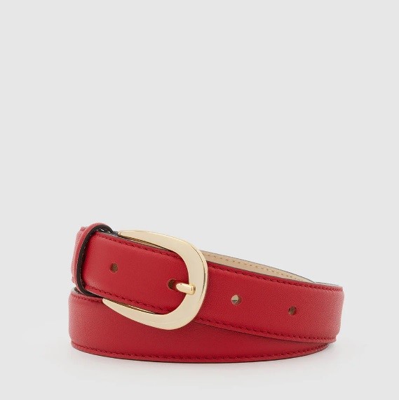 Cintura donna in pelle