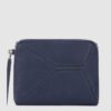 Pochette piquadro in pelle