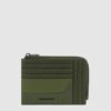 F3B81BC6D780E9C3321C68B3457B89D6_ Bustina piquadro porta monete in pelle e tessuto