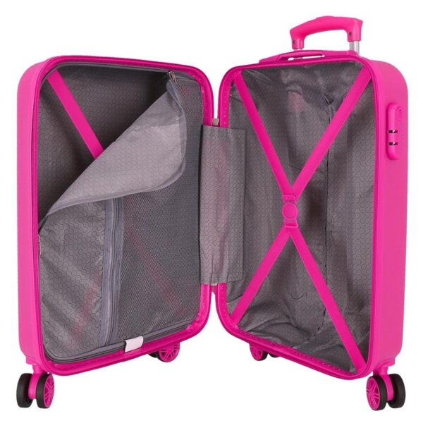1545D4D907C4E115C677A529D3BAAE14_ Trolley abs 55 cm 4r. minniue ngeometric fucsia