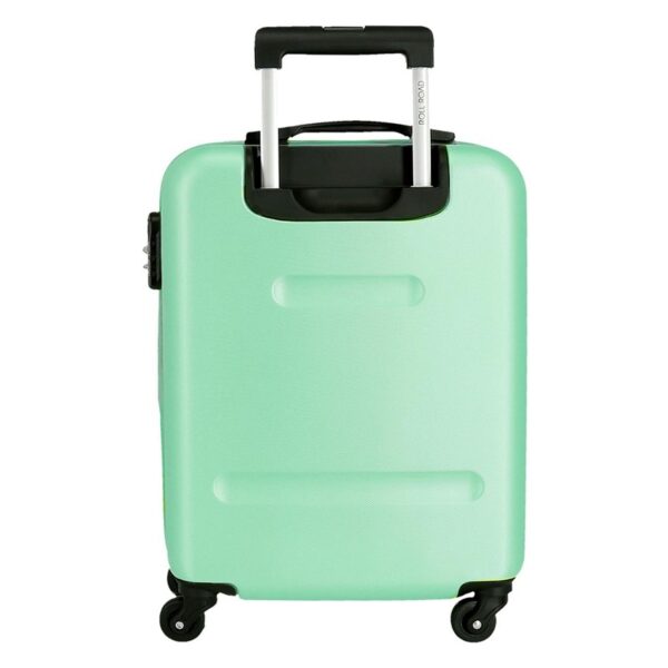 Trolley abs 55 cm 4 r. flex turquesa