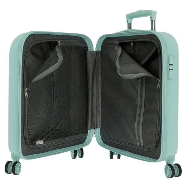 Trolley joumma abs 55 cm 4 r. movom riga turquesa