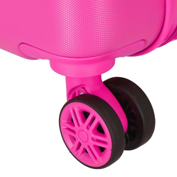 A82BD10951FDB0D6F6D63DD272D26C2C_ Trolley abs 55 cm 4r. minniue ngeometric fucsia