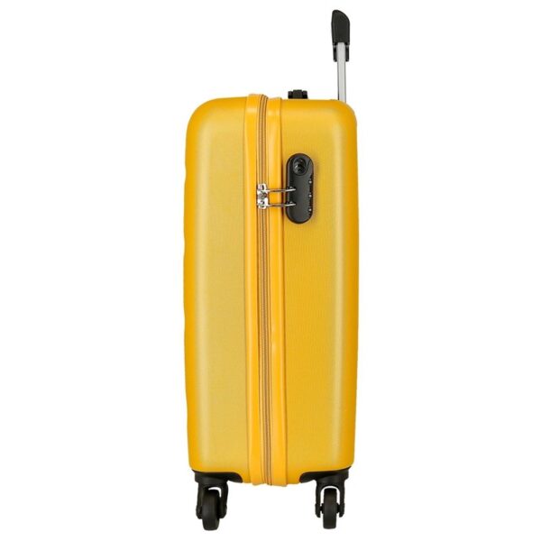 Trolley joumma abs 55 cm 4 r. flex ocre