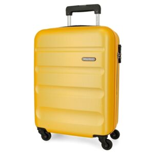Trolley joumma abs 55 cm 4 r. flex ocre