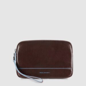 Pochette uomo con polsiera piquadro