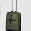 Slim cabine luggage 4 ruote in tessuto riciclato
