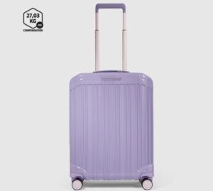 Trolley cabina slim 4 ruote in policarbonato